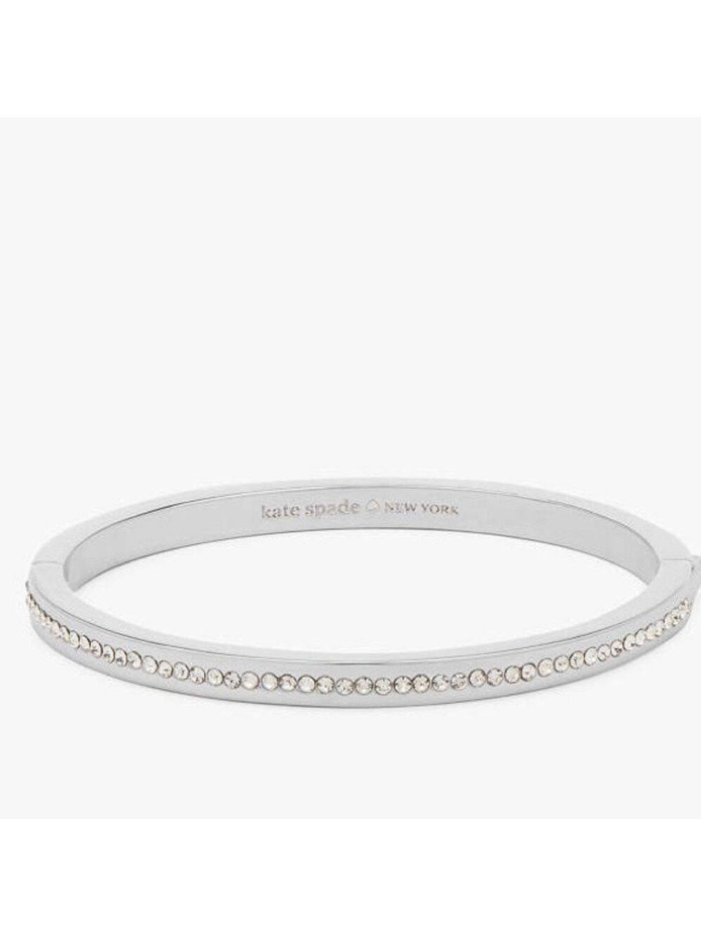 kate spade Silver Ring It Up Pave Bangle - Picture 3 of 7